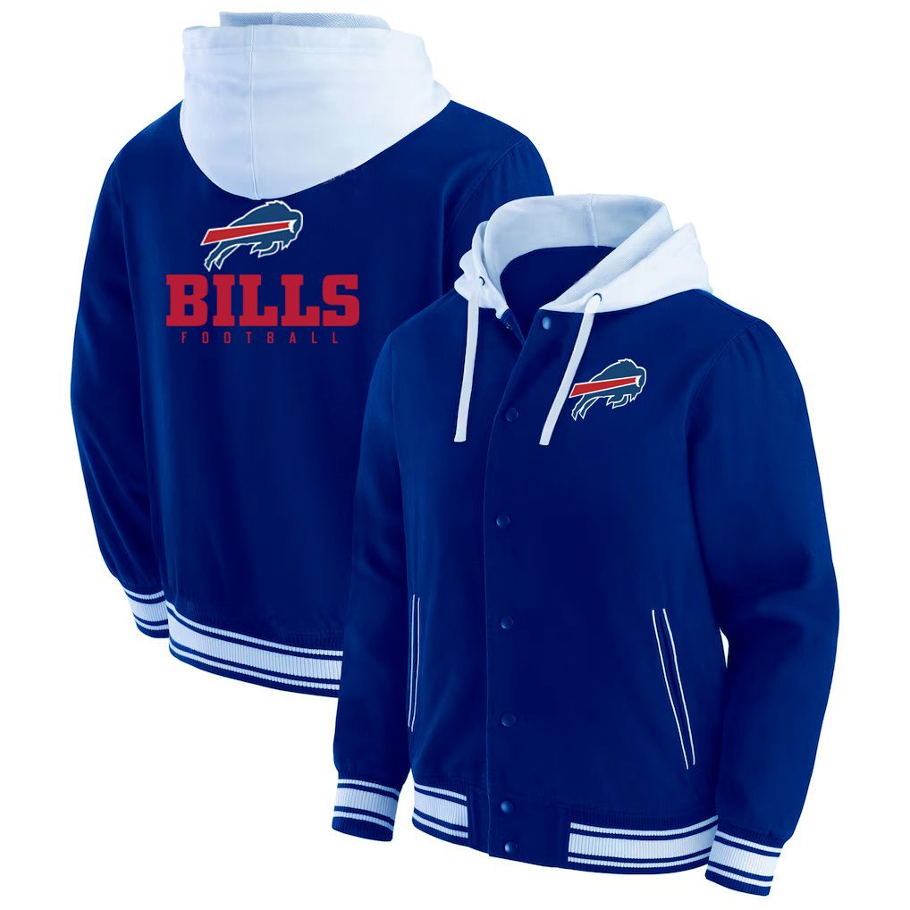 Men 2026 NFL Buffalo Bills  jacket hoodie Blue 011->buffalo bills->NFL Jersey